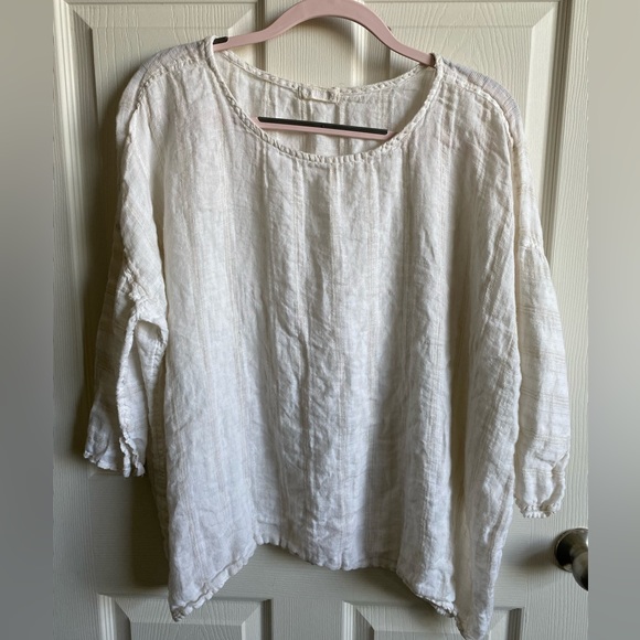 CP Shades Tops - CP Shades Linen Top